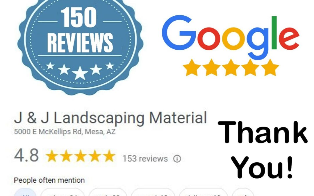 Milestone Reached! Thanking Our Community for 150 Reviews