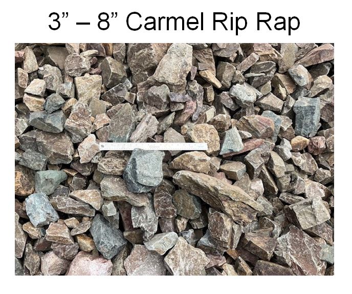 3” – 8” Carmel Rip Rap