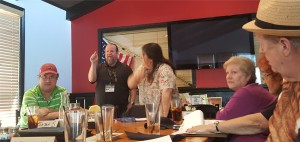 Greg presenting at Authors Meetup Group 05 21 16